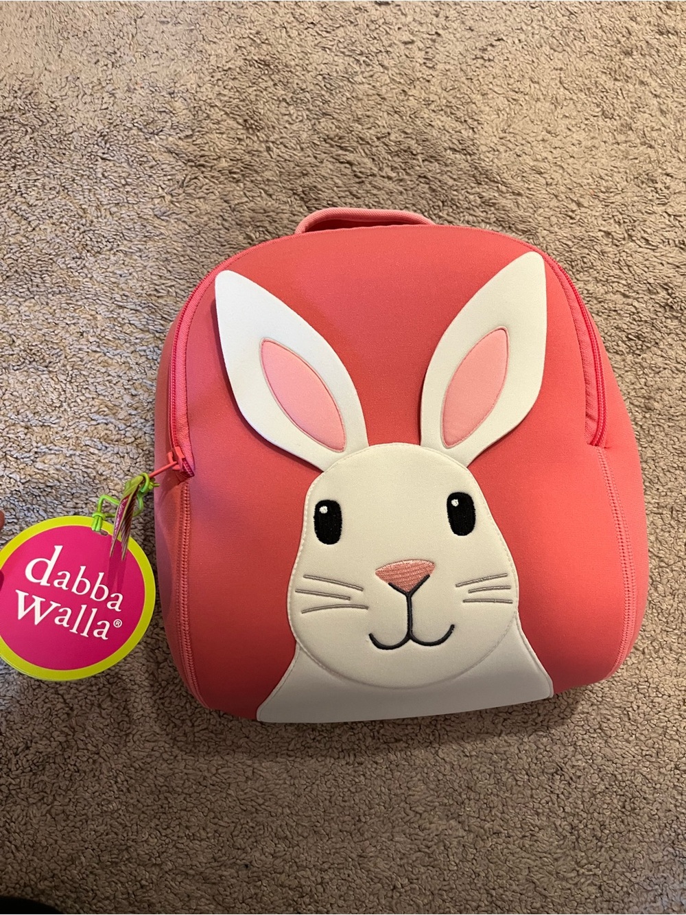 Dabba Walla Pink Bunny Backpack